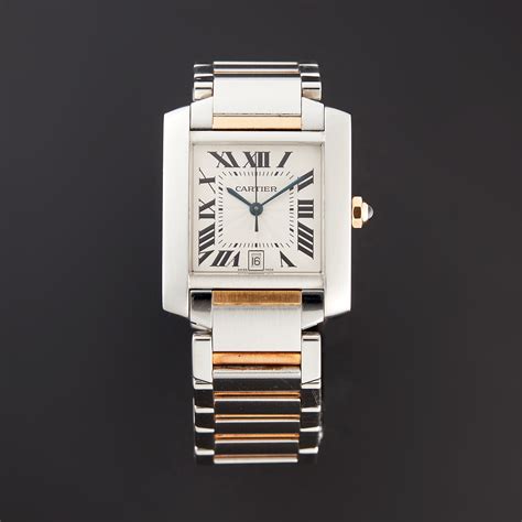 pre owned cartier tank francaise